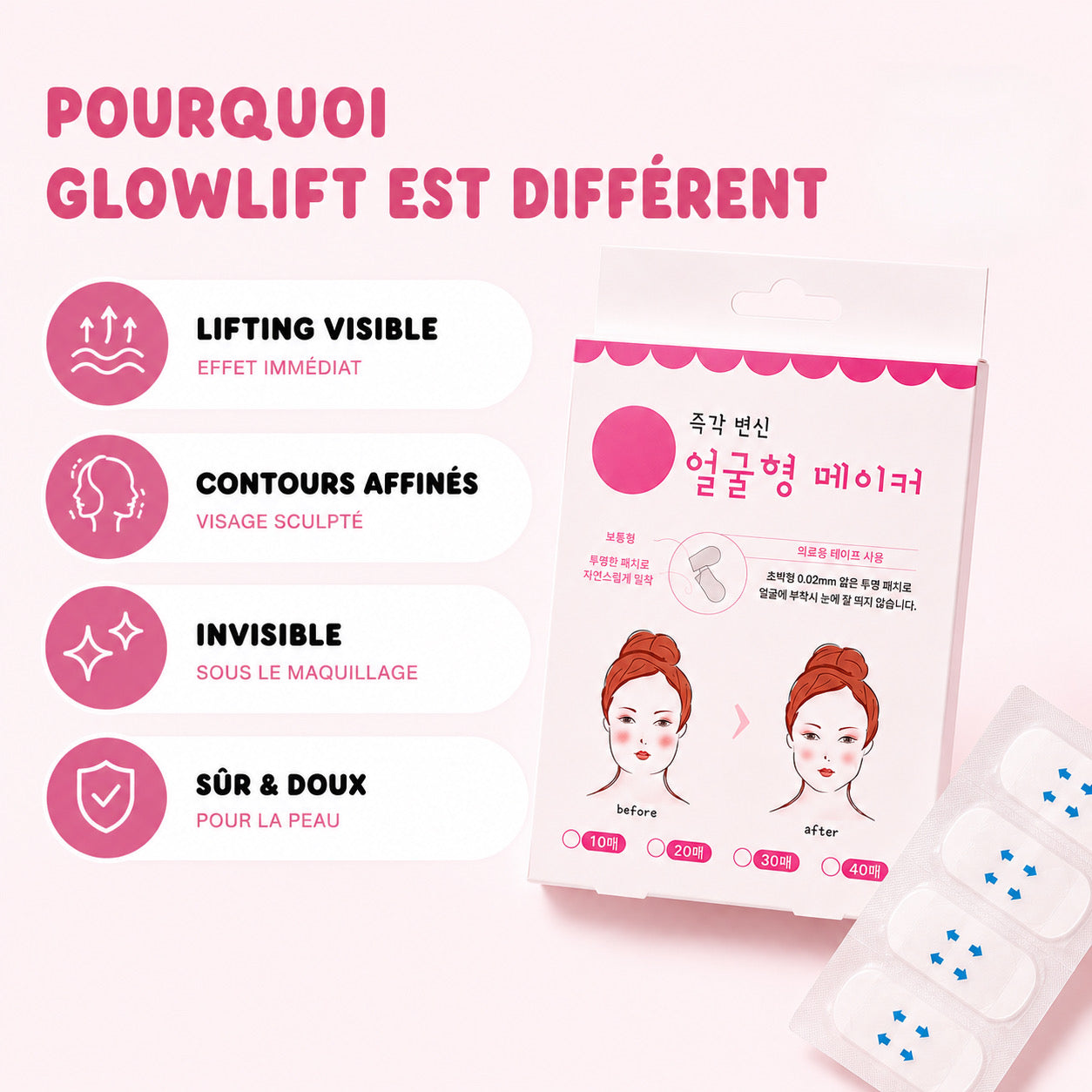 GlowLift™ Face Lift Tape
